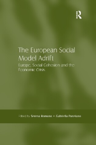 Cover of The European Social Model Adrift