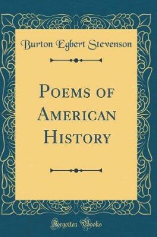 Cover of Poems of American History (Classic Reprint)