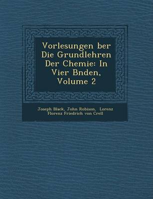 Book cover for Vorlesungen Ber Die Grundlehren Der Chemie