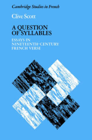 Cover of A Question of Syllables