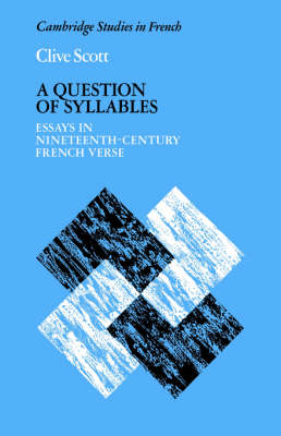 Book cover for A Question of Syllables