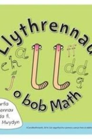 Cover of Math y Mwydyn - Llythrennau o Bob Math