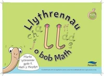 Book cover for Math y Mwydyn - Llythrennau o Bob Math