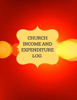Book cover for Church Income and Expenditure Log