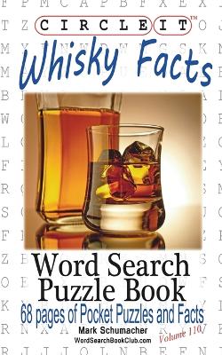 Book cover for Circle It, Whisky Facts (Whiskey), Word Search, Puzzle Book