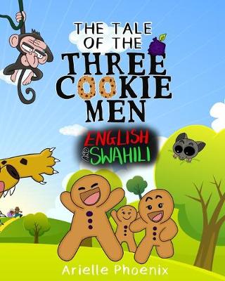 Book cover for The Tale of the Three Cookie Men - English and Swahili