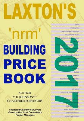 Cover of Laxton's NRM Building Price Book 2017: Laxton's NRM 2017