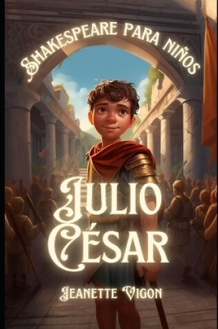 Cover of Julio César Shakespeare para niños