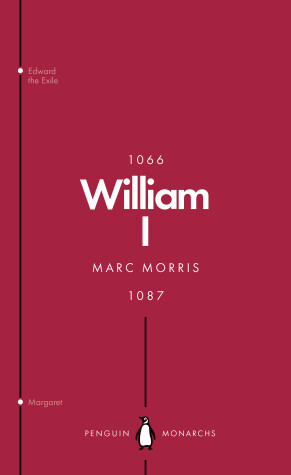 Book cover for William I (Penguin Monarchs)