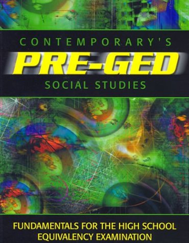 Book cover for Pre-GED Satellite Book: Social Studies