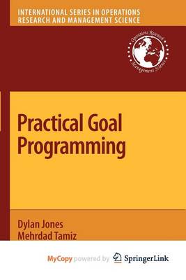 Book cover for Practical Goal Programming