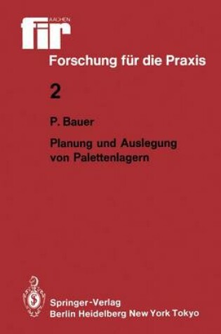 Cover of Planung und Auslegung von Palettenlagern