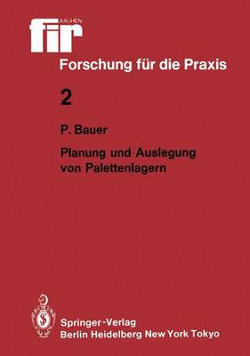 Cover of Planung und Auslegung von Palettenlagern