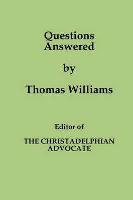 Book cover for Questions Answered