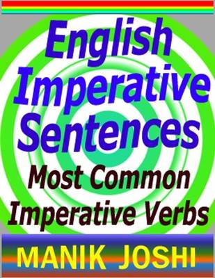 Book cover for English Imperative Sentences - Most Common Imperative Verbs