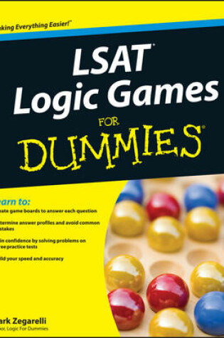 Cover of LSAT Logic Games For Dummies