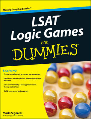 Cover of LSAT Logic Games For Dummies