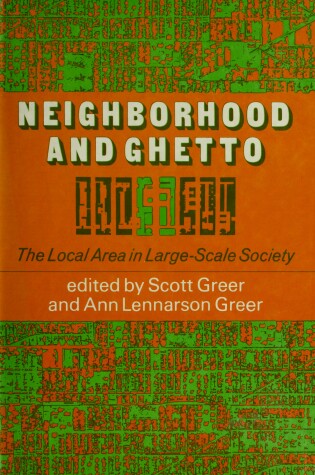 Book cover for Neighborhood and Ghetto