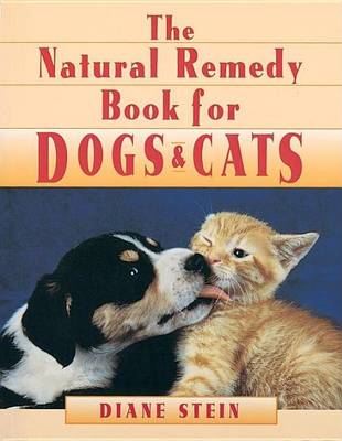 Book cover for Natural Remedy Book for Dogs and Cats