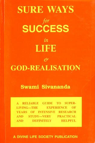 Cover of Sure Ways for Success in Life and God Realisation