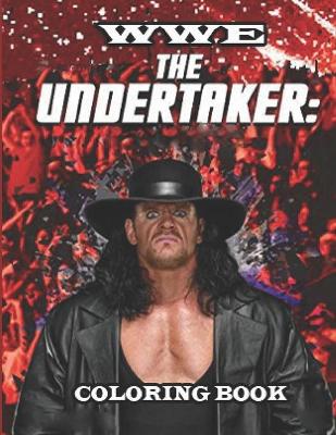 Book cover for WWE The Undertaker Coloring Book