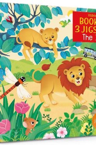 Cover of Usborne Book and 3 Jigsaws: The Zoo