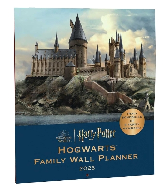 Book cover for 2025 Harry Potter: Hogwarts Family Wall Planner
