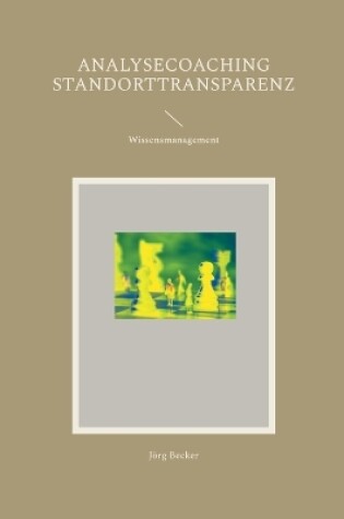 Cover of Analysecoaching Standorttransparenz