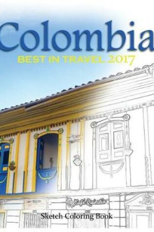 Cover of Colombia Sketh Coloring Book