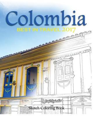 Cover of Colombia Sketh Coloring Book