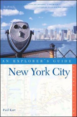 Cover of Explorer's Guide New York City