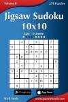 Book cover for Jigsaw Sudoku 10x10 - Easy to Extreme - Volume 8 - 276 Puzzles