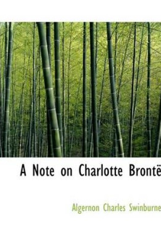 Cover of A Note on Charlotte Brontal