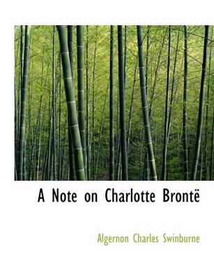 Book cover for A Note on Charlotte Brontal