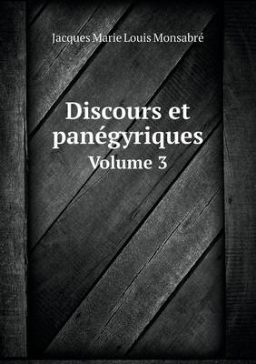 Book cover for Discours et panégyriques Volume 3