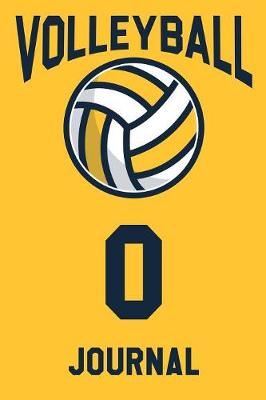 Book cover for Volleyball Journal O