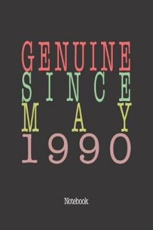 Cover of Genuine Since May 1990