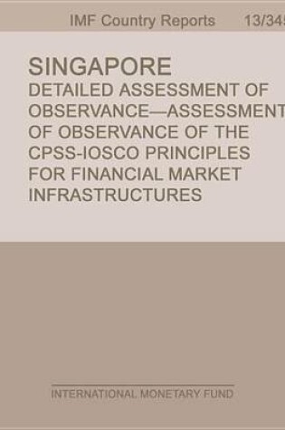 Cover of Singapore: Detailed Assessment of Observance-Assessment of Observance of the Cpss-Iosco Principles for Financial Market Infrastructures