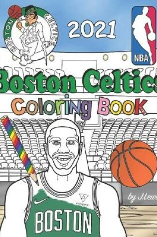 Cover of Boston Celtics Coloring Book 2021