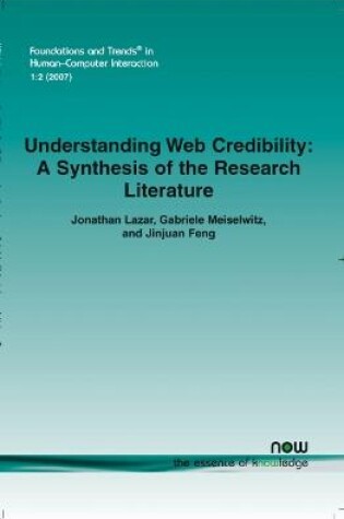 Cover of Understanding Web Credibility