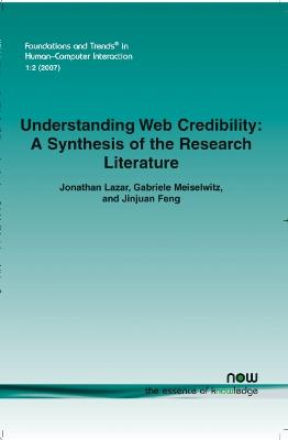 Book cover for Understanding Web Credibility