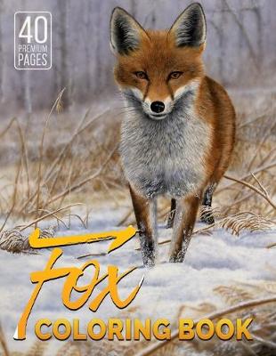 Book cover for Fox Coloring Book