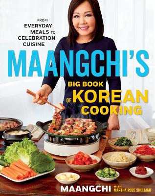 Book cover for Maangchi's Big Book of Korean Cooking Signed Edition