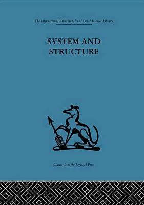 Cover of System and Structure