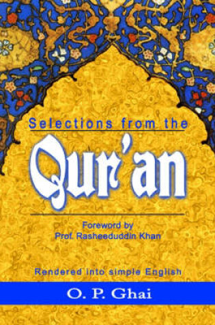 Cover of Selections from the Quran