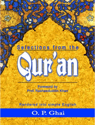 Book cover for Selections from the Quran