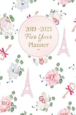Cover of 2019-2023 Five Year Planner Paris