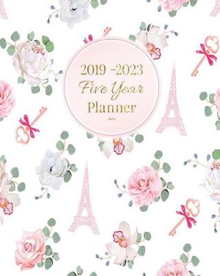 Book cover for 2019-2023 Five Year Planner Paris