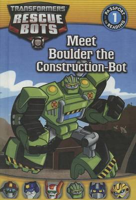Book cover for Meet Boulder the Construction-Bot