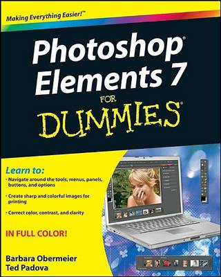 Book cover for Photoshop Elements 7 for Dummies